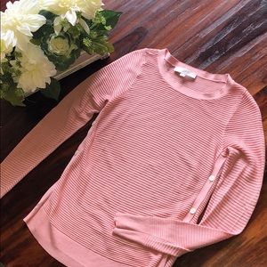 Ann Taylor Loft in Blush pink